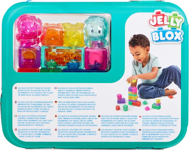 Jelly Blox Goliath Jelly Blox My Pets and Me, 20 Piece Toddler & Preschool Building Blocks, Ouch-Free Tactile & Sensory Play Fidget Toy, Stackable, Squishable & Stretchable Blocks for Boys & Girls Aged 2+ - Image 2